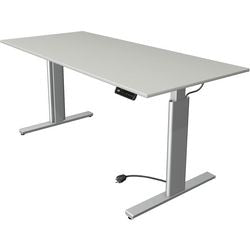 Kerkmann bureau assis-debout 10233111 aggloméré gris clair, argent