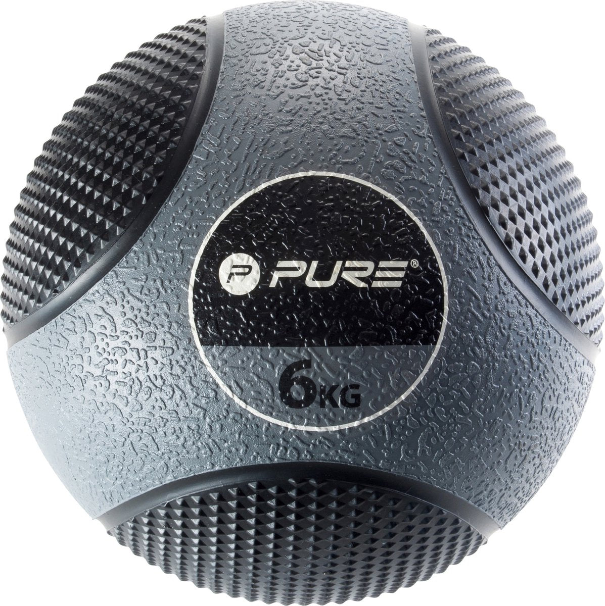 Pure2improve - médecine-ball - médecine-ball - 6kg - gris
