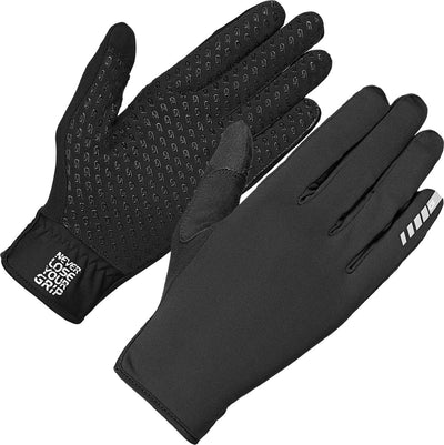 Gripgrab - raptor raceday coupe-vent printemps automne gants de cyclisme coupe-vent sans rembourrage - noir - unisexe - taille s