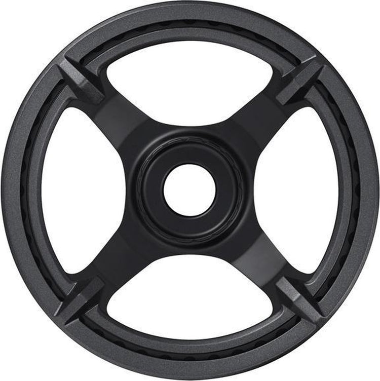 Plateau Shimano steps sm-cre61 38 dents avec protège-chaîne à l'extérieur