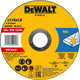 Dewalt accessoires étain 10 pièces disque à tronçonner acier inoxydable 115x1x22.2mm en présentoir - dt3506-qz