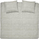Housse de couette Cendrillon lyn - 2 personnes - coton - lits jumeaux - 240 x 200 220 cm - lin naturel + 2 taies d'oreiller 60x70
