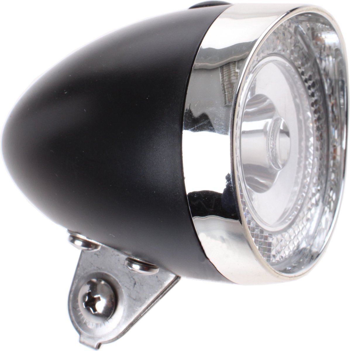 Simson phare avant fourche Classic Mini noir incl. bat. sur carte