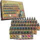 The Army Painter Speedpaint Mega Set 2.0 - 50 peintures acryliques Smart tropffläschchen - 18 ml d'encre acrylique pour modèles