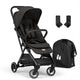 Hauck fly n care - poussette de voyage super compacte pour les parents qui aiment voyager - noir
