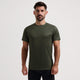 Rogelli promo chemise de running homme - manches courtes - vert armée - 3xl