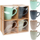 Tasses en céramique Vilde 270 ml 4 pièces - set - tasses - tasses à café - tasses - tasse à café