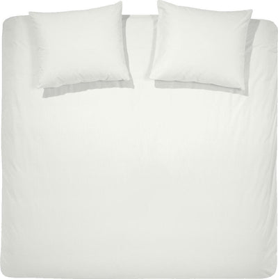 Housse de couette week-end Cendrillon - 2 personnes - coton - lits jumeaux - 240 x 200 220 cm - ivoire