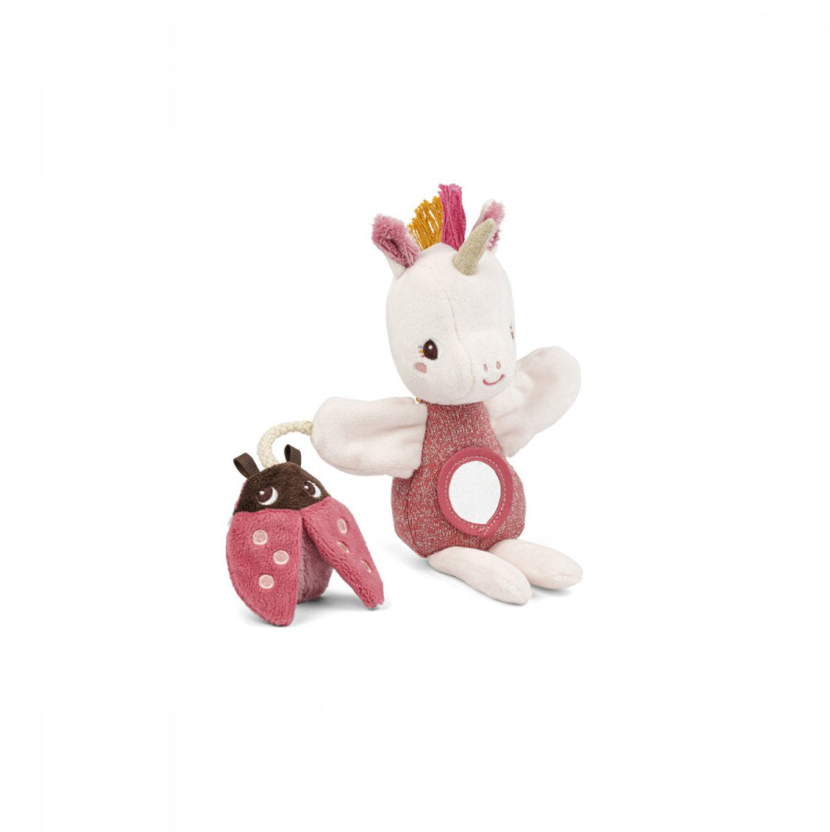 Lilliputiens - marionnette à gants d'activités - Léna la licorne