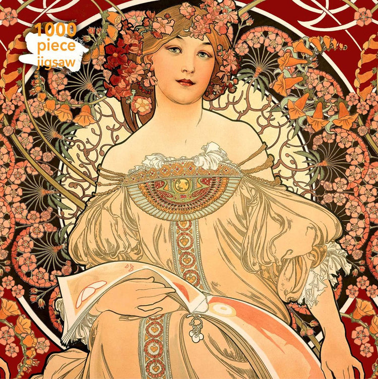 Alphonse mucha - puzzle rêverie