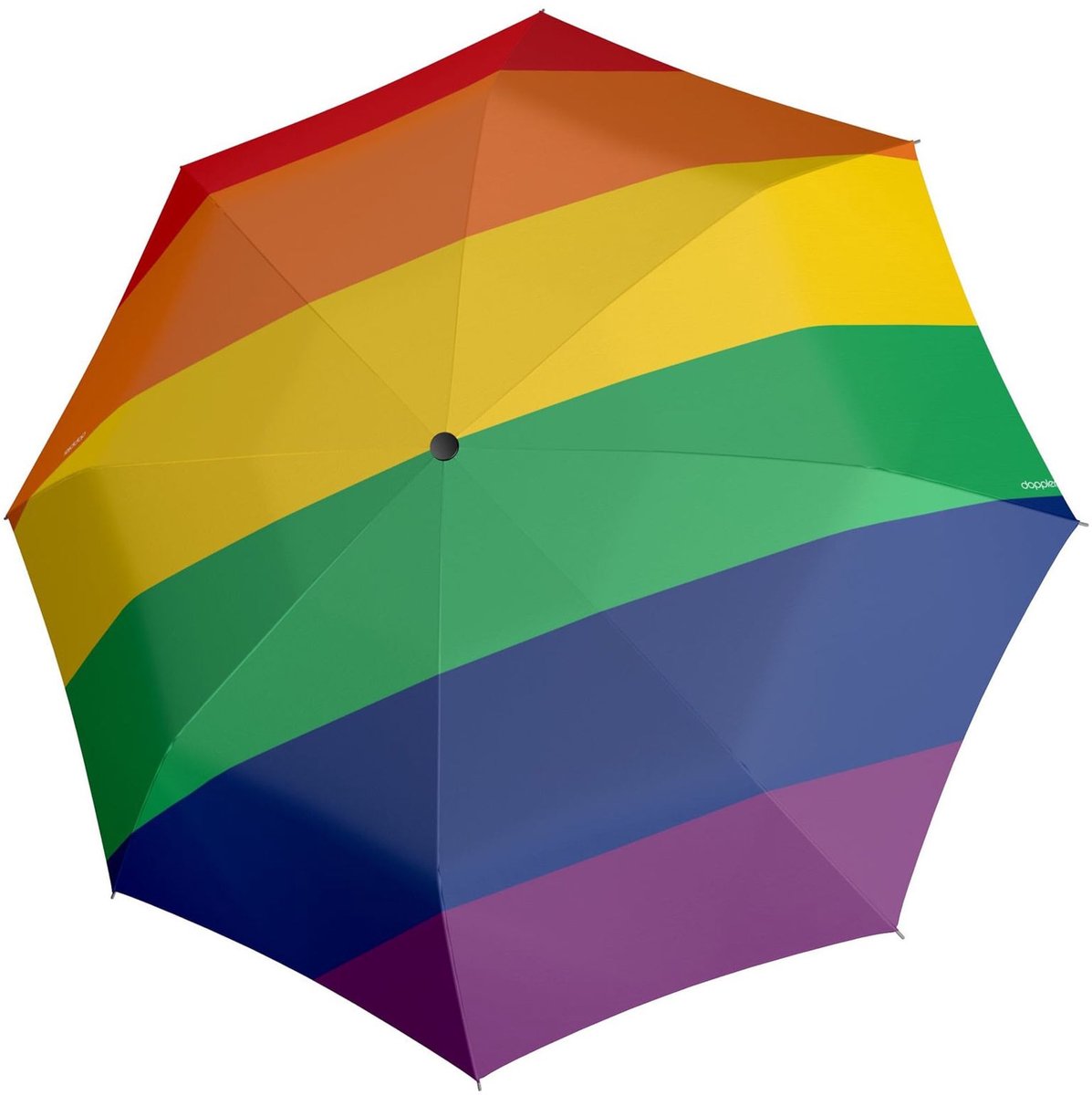 Parapluie Doppler modern.art magic mini fierté arc-en-ciel multicolore