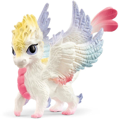 Schleich bayala - bébé dragon arc-en-ciel - 70825