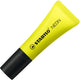 Stabilo néon - surligneur - forme de tube unique - jaune - par pièce