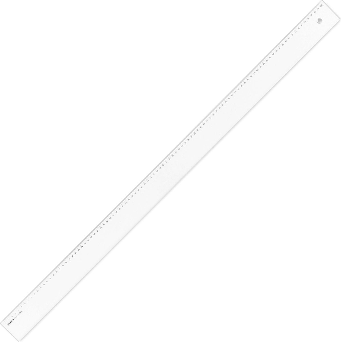 Règle Aristo - longueur 100 cm - échelle mm cm - plexiglas transparent - ar-1440