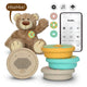 Alecto heehee - bouton vocal bébé - transformez votre peluche en un ami interactif