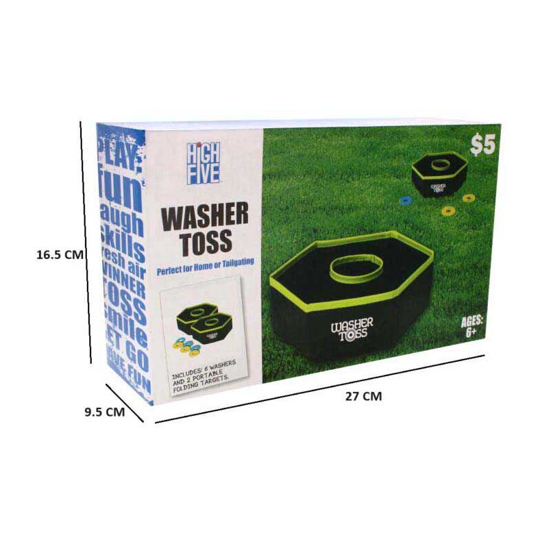Jeu de lancer de rondelles d'anneaux - 8 pcs.