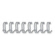 Peignes à reliure métallique Fellowes 54451 peigne argent