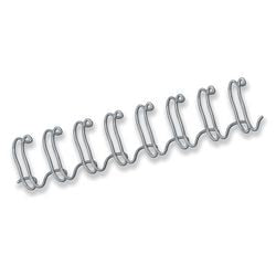 Peignes à reliure métallique Fellowes 54453 peigne argent