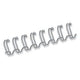 Peignes à reliure métallique Fellowes 54453 peigne argent