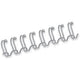 Peignes à reliure métallique Fellowes 54454 peigne argent