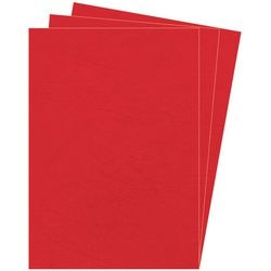 Couverture de reliure Fellowes 5373702 pulpe rouge