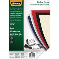 Couverture de reliure Fellowes 5373802 papier noir