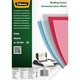 Couverture de reliure Fellowes 5384501 pet transparente