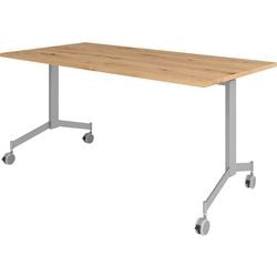 Table pliante Bach Hammerer vkf16 r snl bois, métal