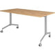 Table pliante Bach Hammerer vkf16 r snl bois, métal