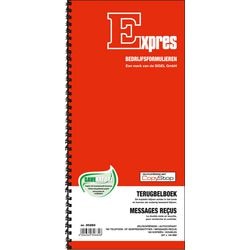 Carnet de rappel sigel jaune 29,7 x 14 cm graphique
