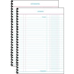 Livre de caisse sigel a5 blanc 153 mm x 144 mm x 8 mm