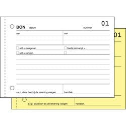 Carnet de reçus sigel a6 blanc 148 mm x 100 mm x 7 mm