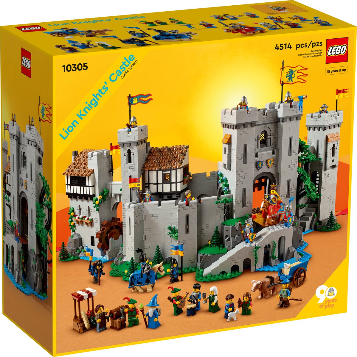 Lego 10305 château des chevaliers du lion