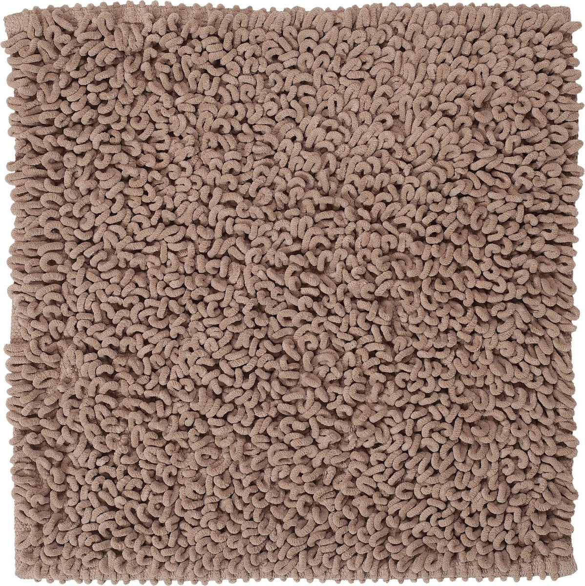 Sealskin twist - tapis de bain 60x60 cm - microfibre - sable