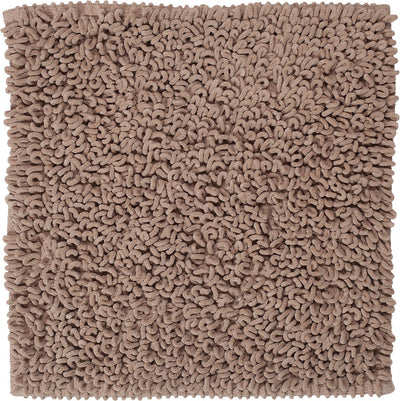 Sealskin twist - tapis de bain 60x60 cm - microfibre - sable