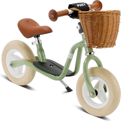 Draisienne Puky - lr m - rétro vert - avec panier - à partir de 2 ans