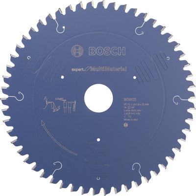 Bosch - lame de scie circulaire expert pour multi matériaux 210 x 30 x 2,4 mm, 54