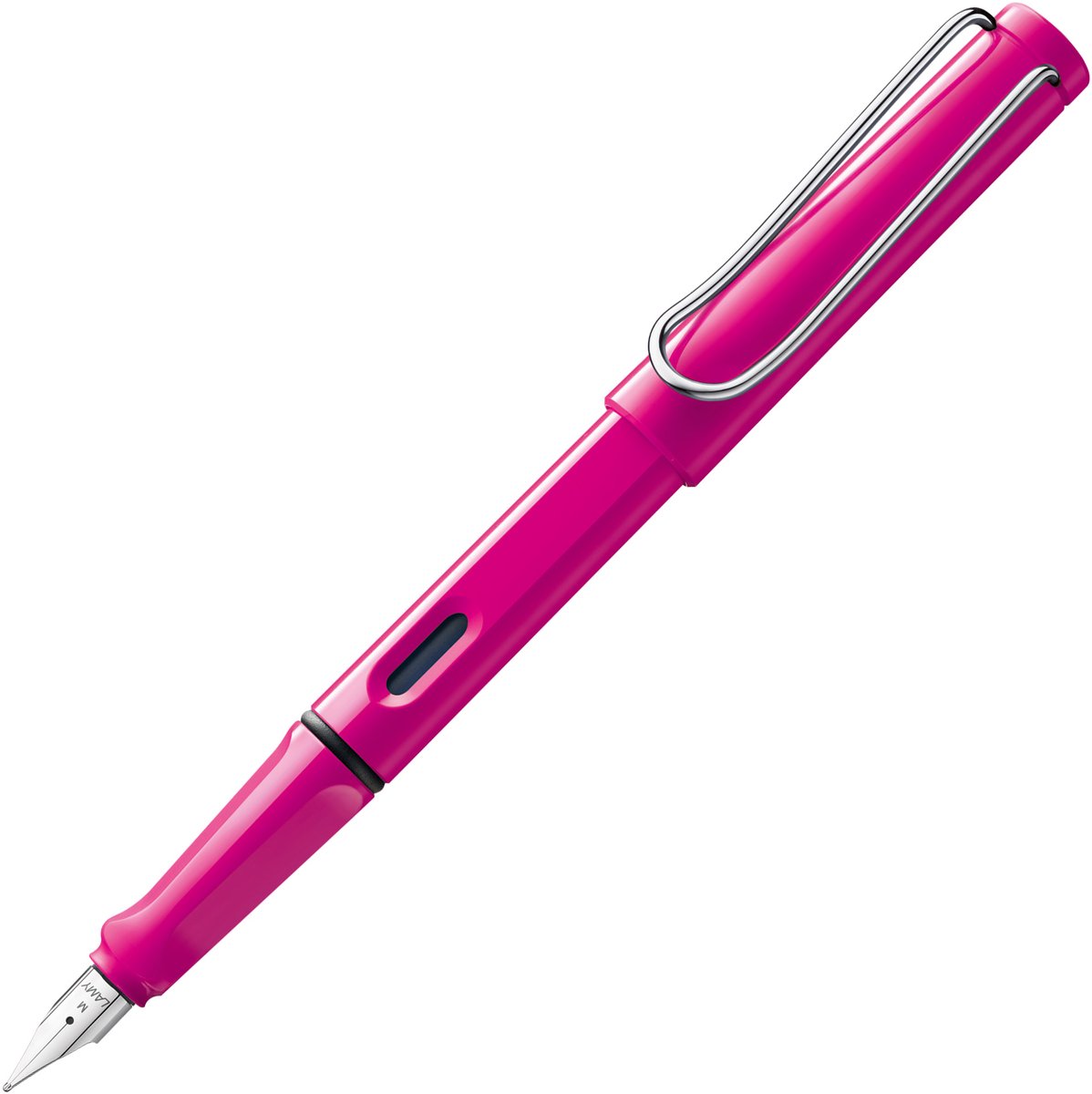 Stylo de calligraphie Lamy safari 013f rose bleu