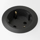 Kondator powerdot mini prise intégrée 51 mm, noire