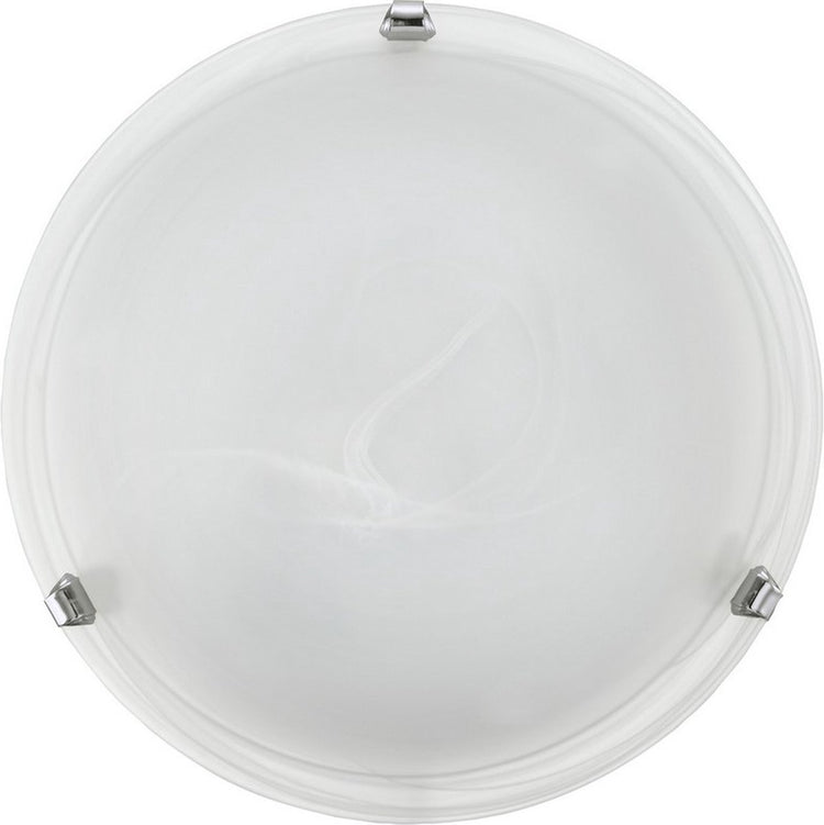 Plafonnier et applique Eglo Salomé - E27 - ø 30 cm - gris blanc