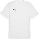 Maillot de sport Puma teamgoal jersey pour homme - blanc-noir-gris plume