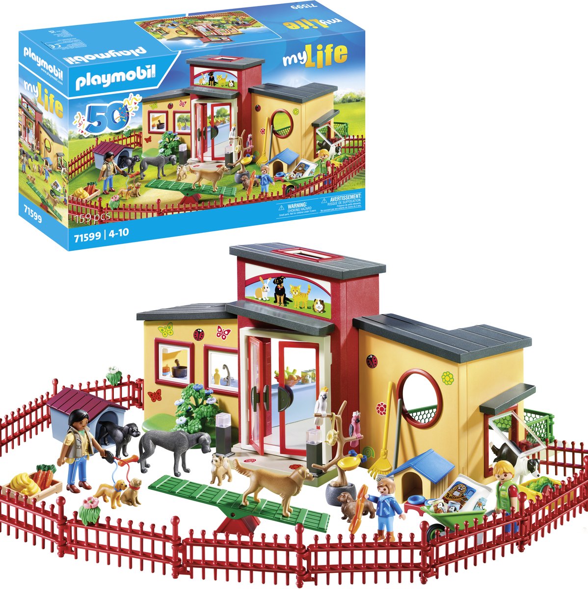 Playmobil Mylife Tiny Paws Pet Hotel