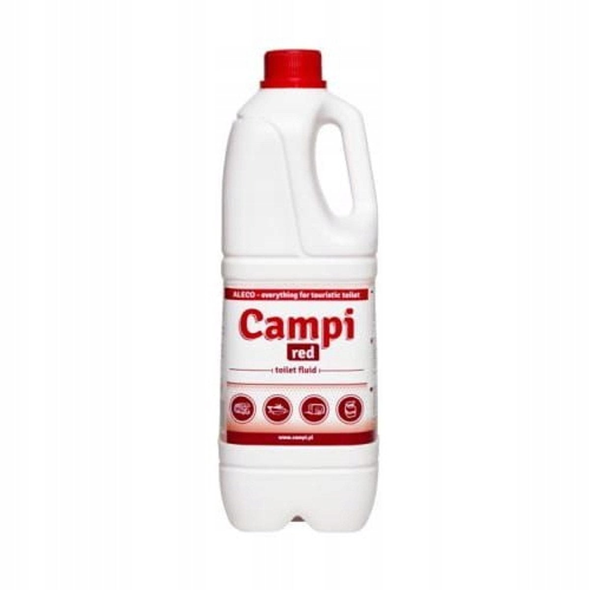 Campi sans marque sans marque - płyn do toalet turystycznych - rouge - 2l