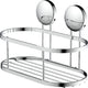 Eisl -panier de douche-22x11x13-cm-couleur chrome