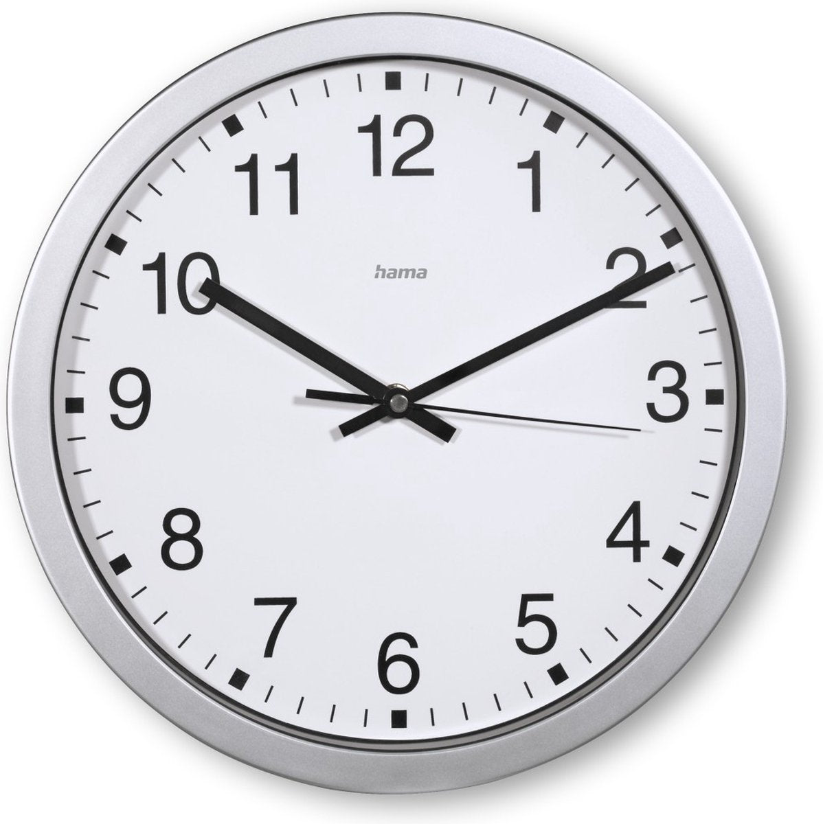 Horloge murale Hama - Majorque - argent