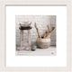 Walther home - cadre en bois - format photo 40x40 cm - blanc polaire