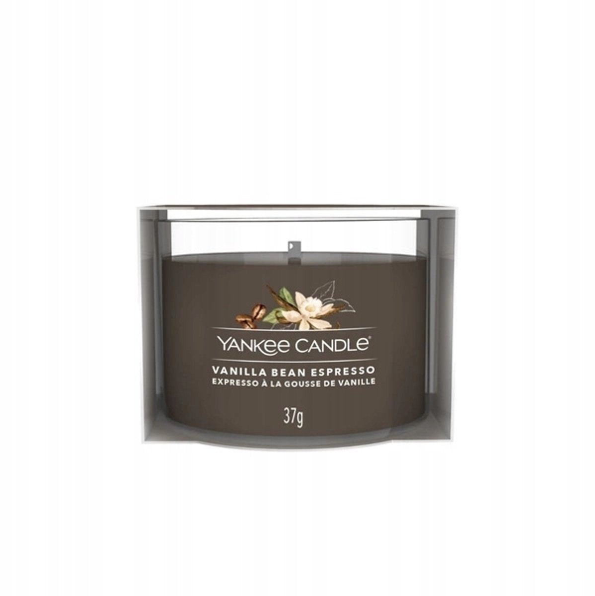 Yankee Candle mini bougie parfumée gousse de vanille expresso 37g