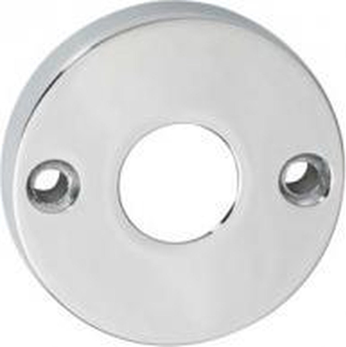 Rosace ronde sans marque sans marque - chrome
