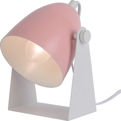 Lucide chago - lampe de table - 1xe14 - rose
