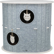 Trixie boîte de jeu mara ovale feutre gris sable - afbeelding 1